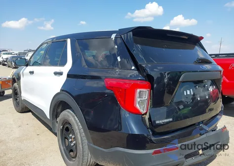 2022 Ford Police Interceptor из США, поврежденный, VIN 1FM5K8AB1NGC06405